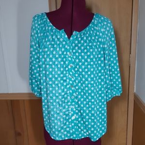 Rue21 Polka Dot Blouse